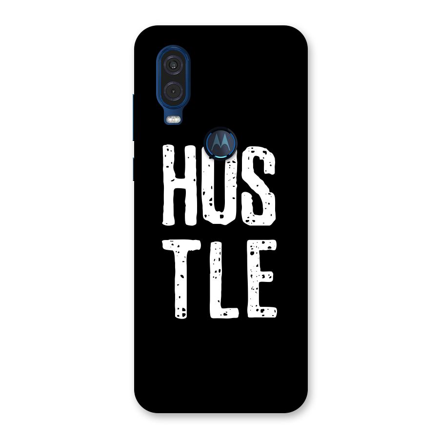 Hustle Back Case for Motorola One Vision