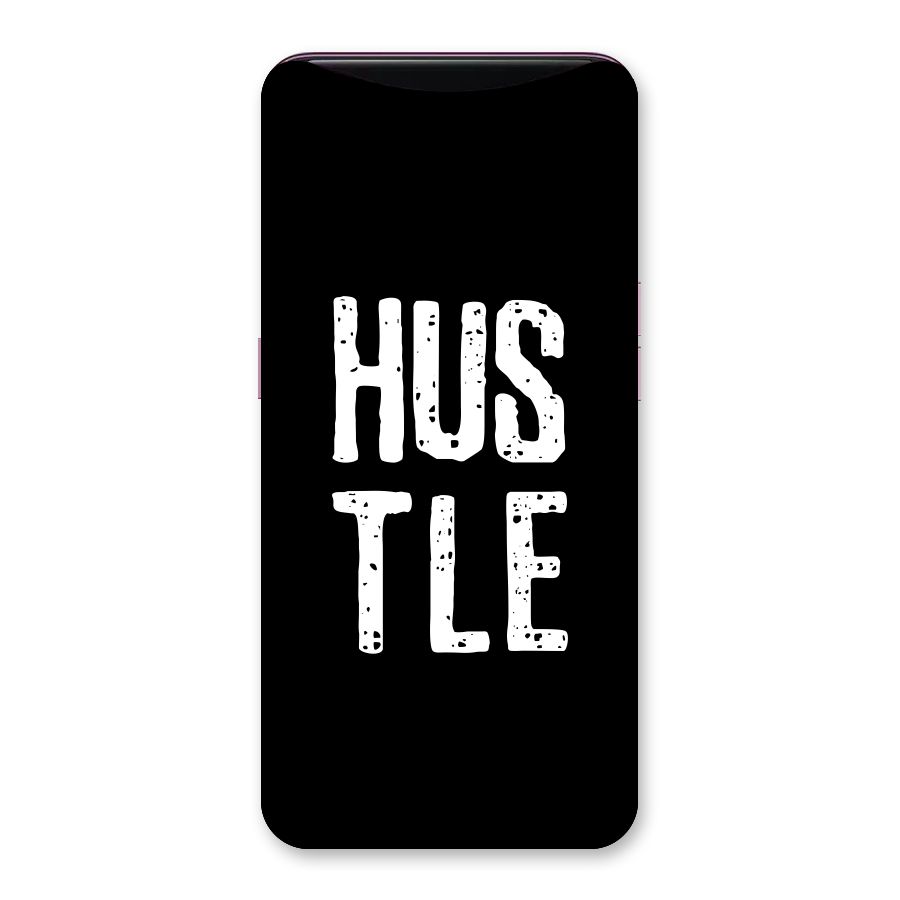 Hustle Back Case for Oppo Find X