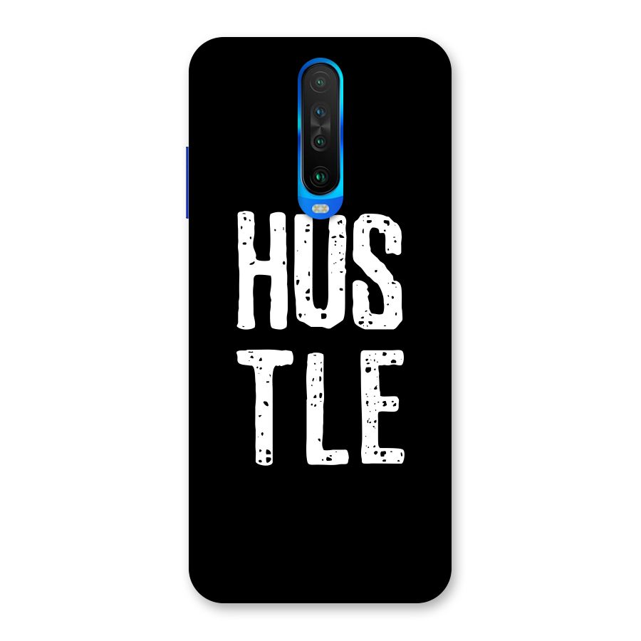 Hustle Back Case for Poco X2