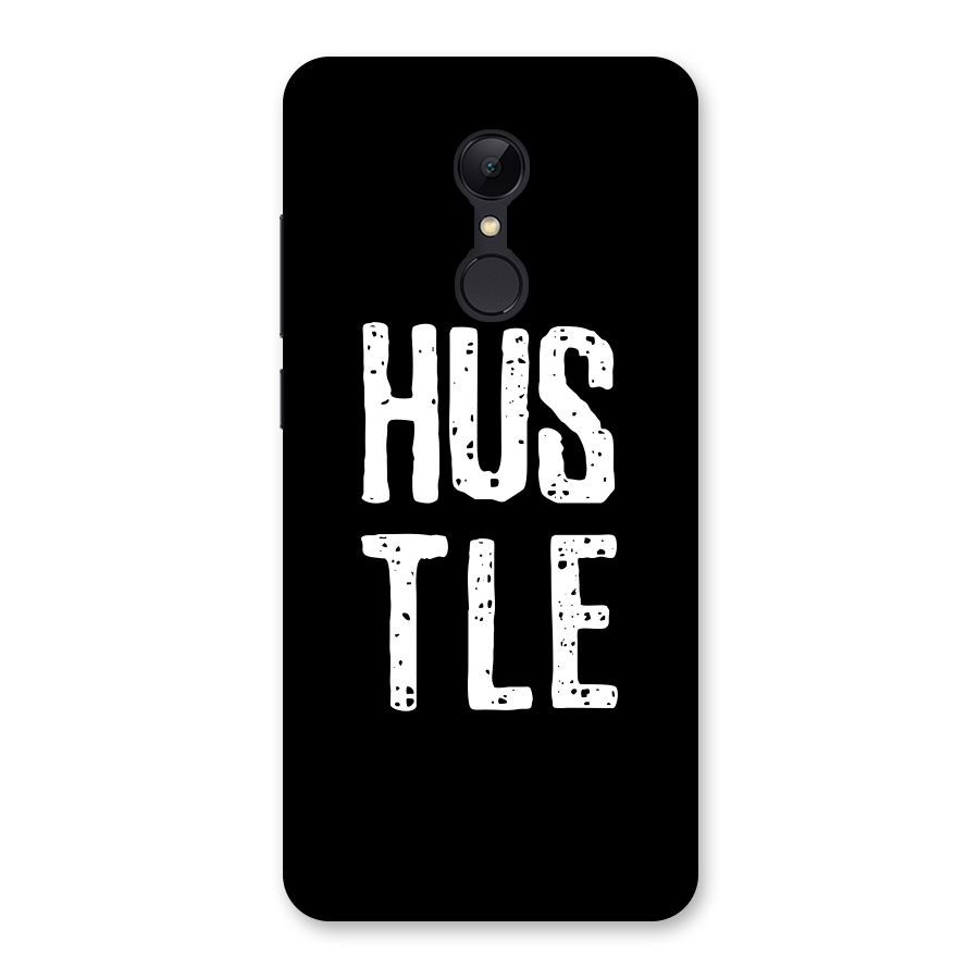 Hustle Back Case for Redmi 5