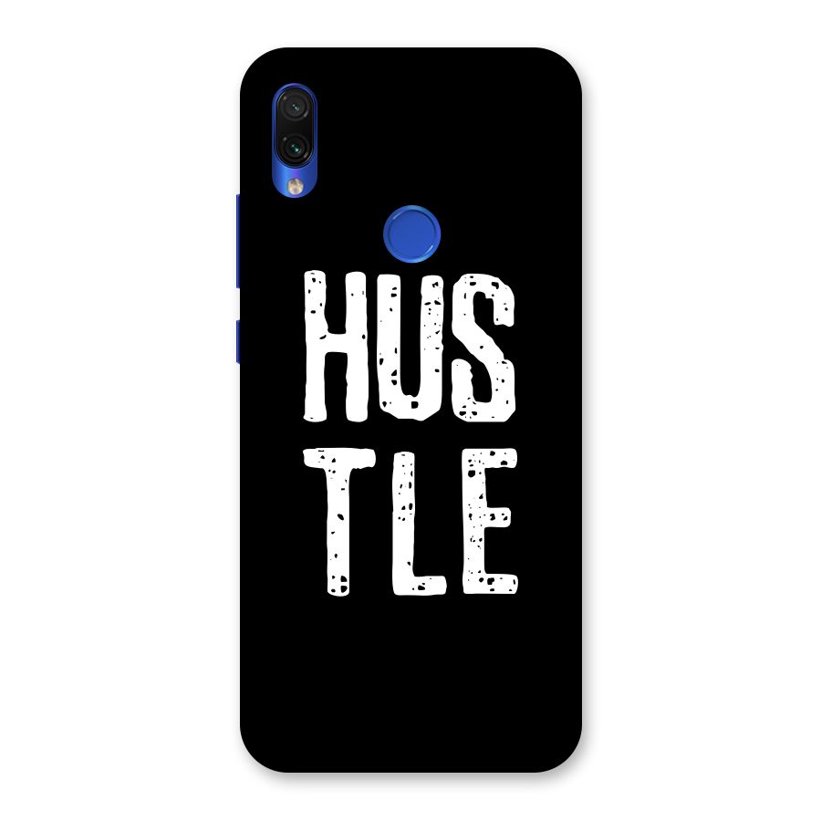 Hustle Back Case for Redmi Note 7S
