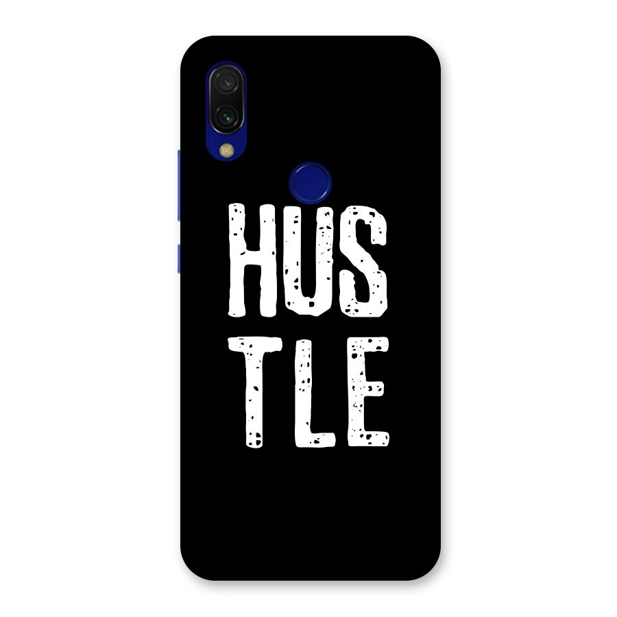 Hustle Back Case for Redmi Y3