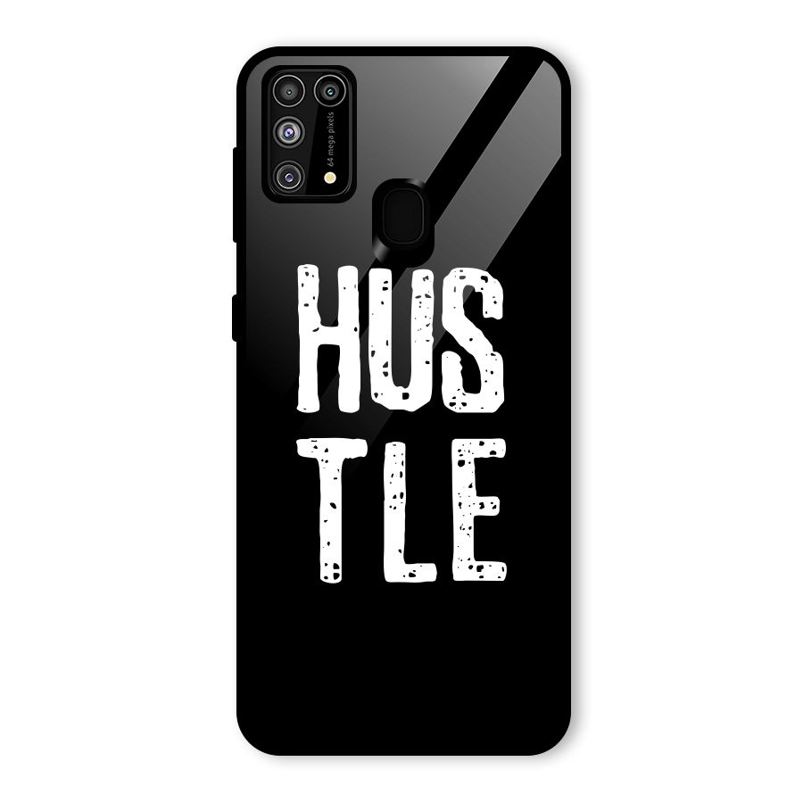 Hustle Glass Back Case for Galaxy F41