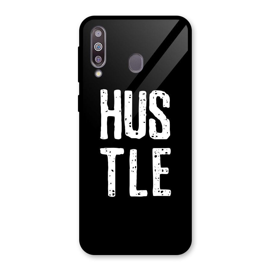 Hustle Glass Back Case for Galaxy M30