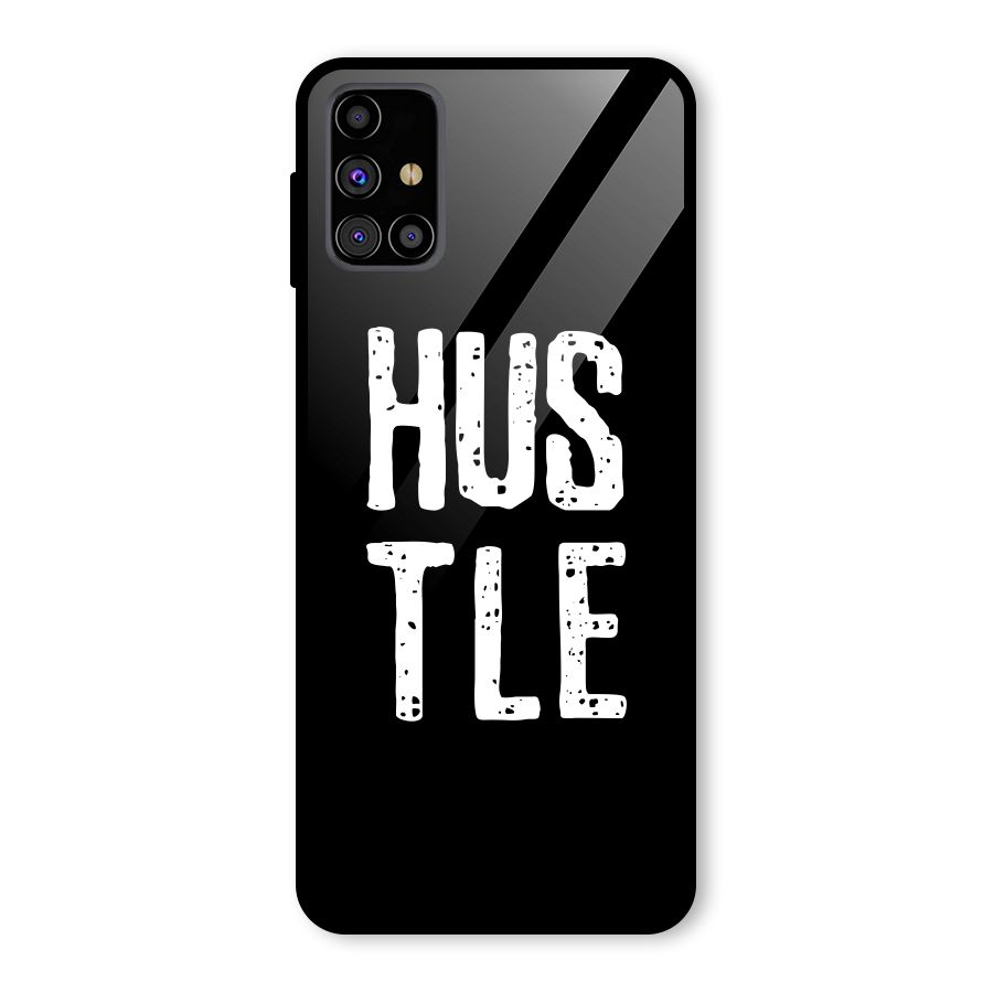 Hustle Glass Back Case for Galaxy M31s