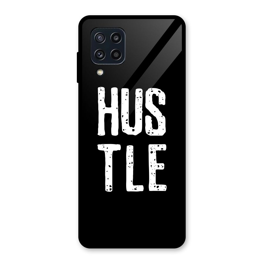 Hustle Glass Back Case for Galaxy M32