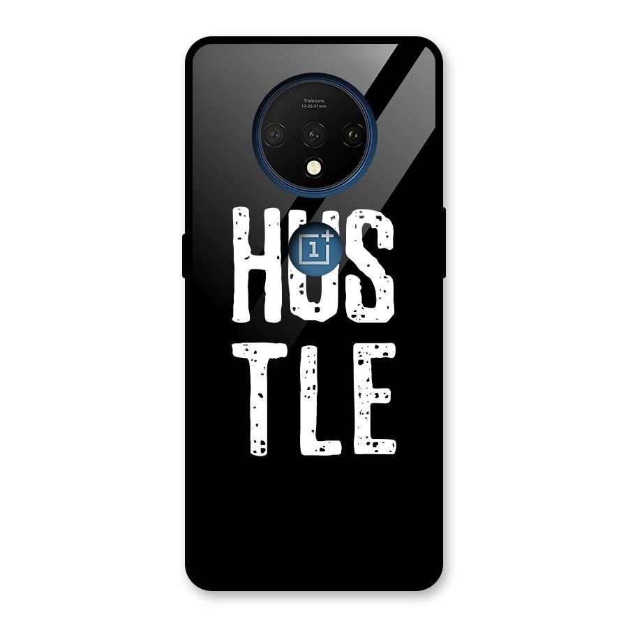 Hustle Glass Back Case for OnePlus 7T