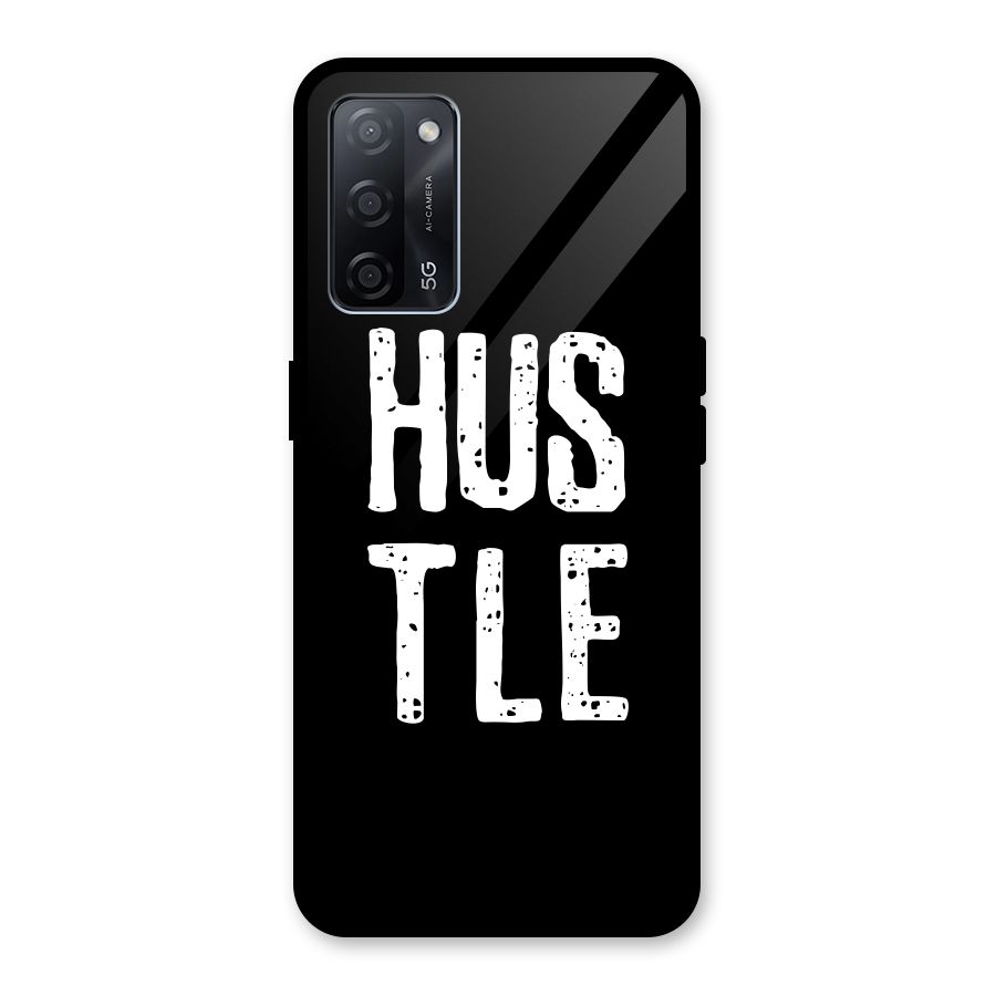 Hustle Glass Back Case for Oppo A53s 5G