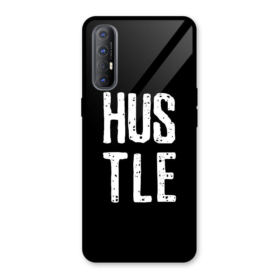 Hustle Glass Back Case for Oppo Reno3 Pro