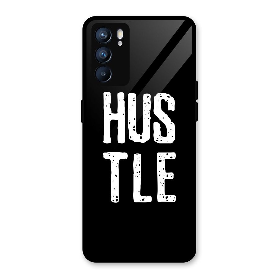 Hustle Glass Back Case for Oppo Reno6 5G