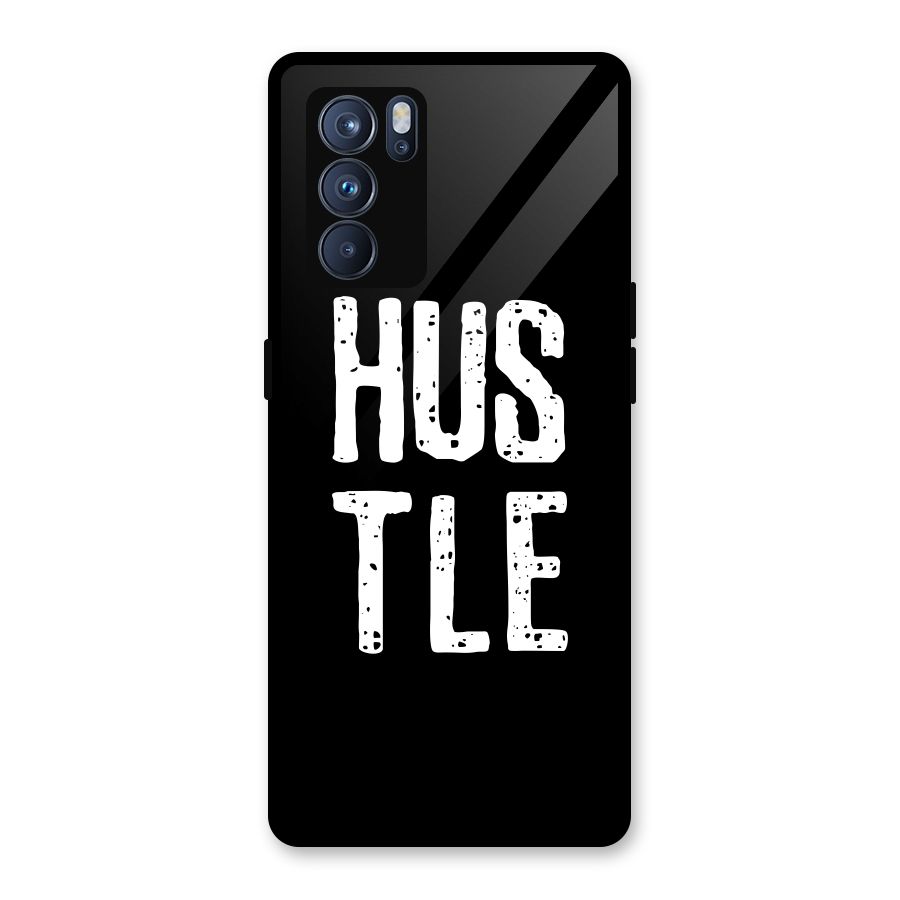 Hustle Glass Back Case for Oppo Reno6 Pro 5G