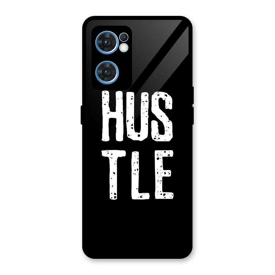 Hustle Glass Back Case for Oppo Reno7 5G