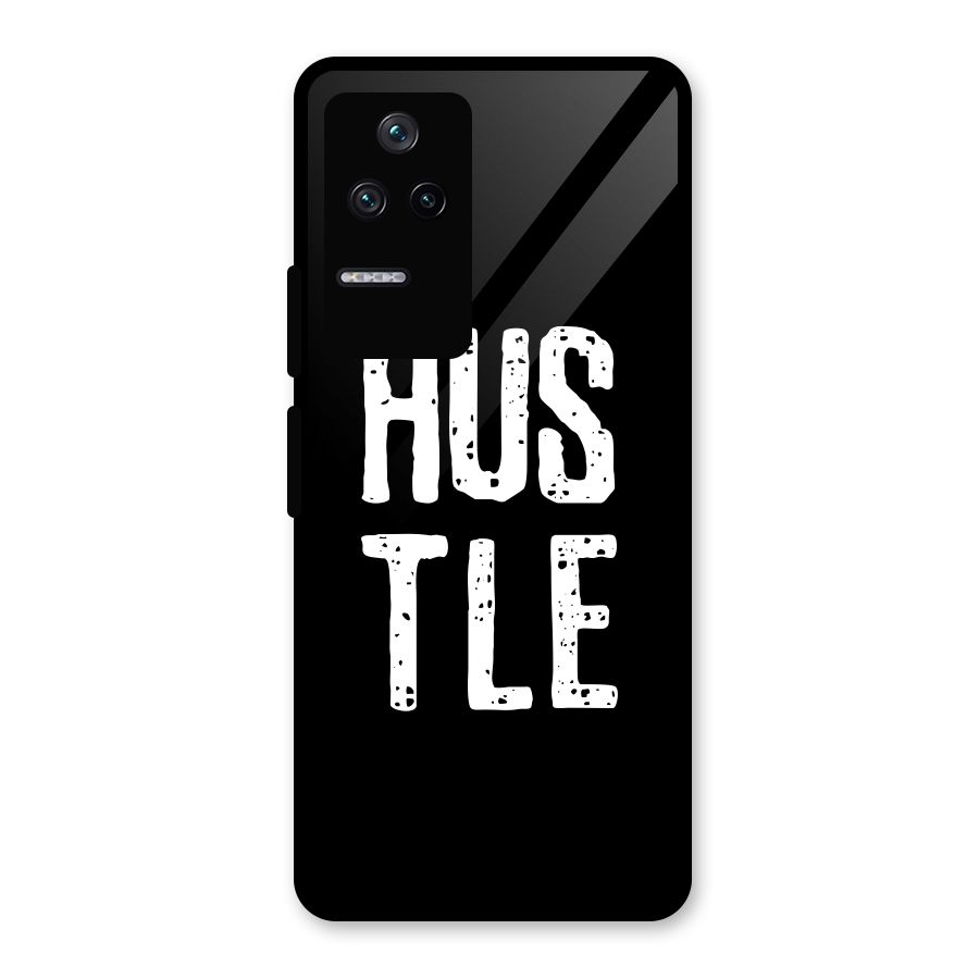 Hustle Glass Back Case for Poco F4 5G