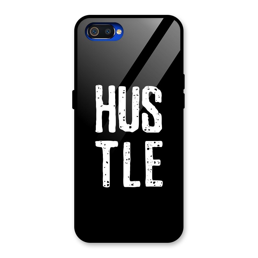 Hustle Glass Back Case for Realme C2