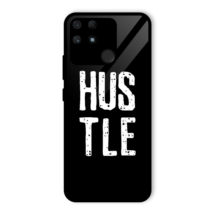 Hustle Glass Back Case for Realme Narzo 50A