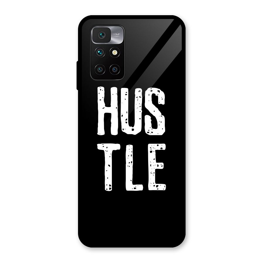 Hustle Glass Back Case for Redmi 10 Prime