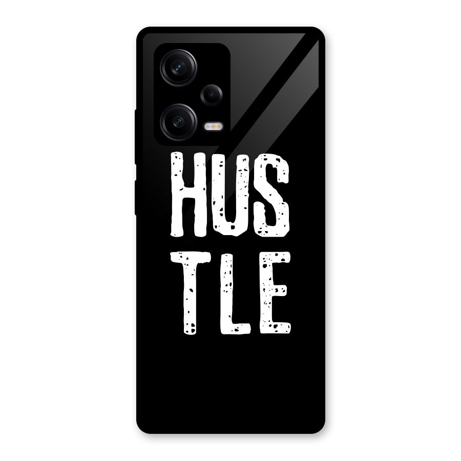 Hustle Glass Back Case for Redmi Note 12 Pro