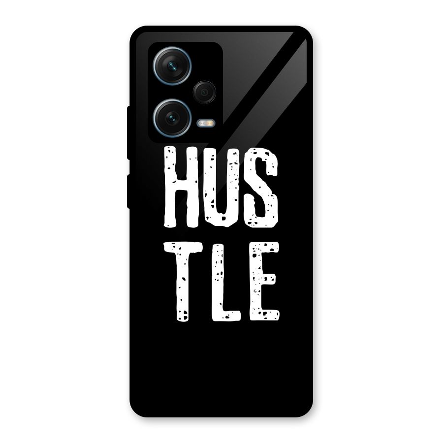 Hustle Glass Back Case for Redmi Note 12 Pro Plus 5G