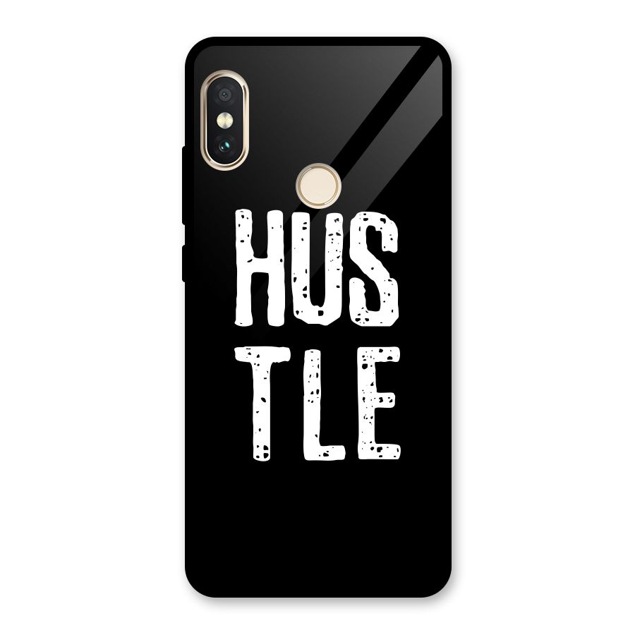 Hustle Glass Back Case for Redmi Note 5 Pro