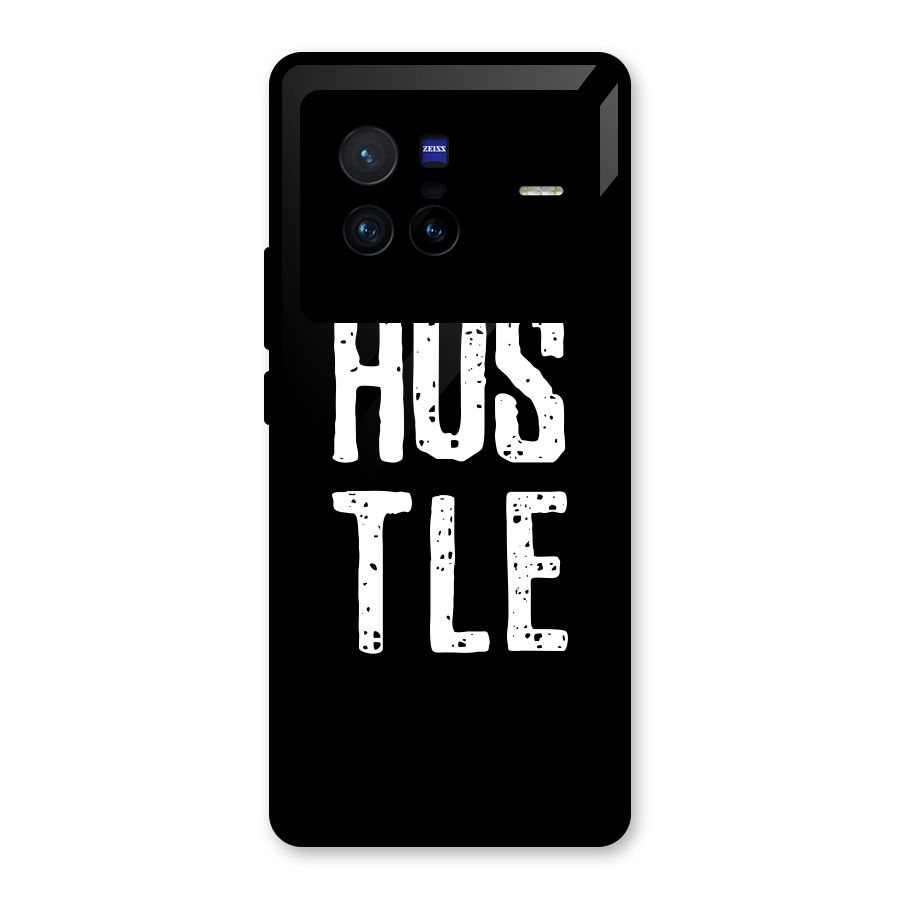 Hustle Glass Back Case for Vivo X80