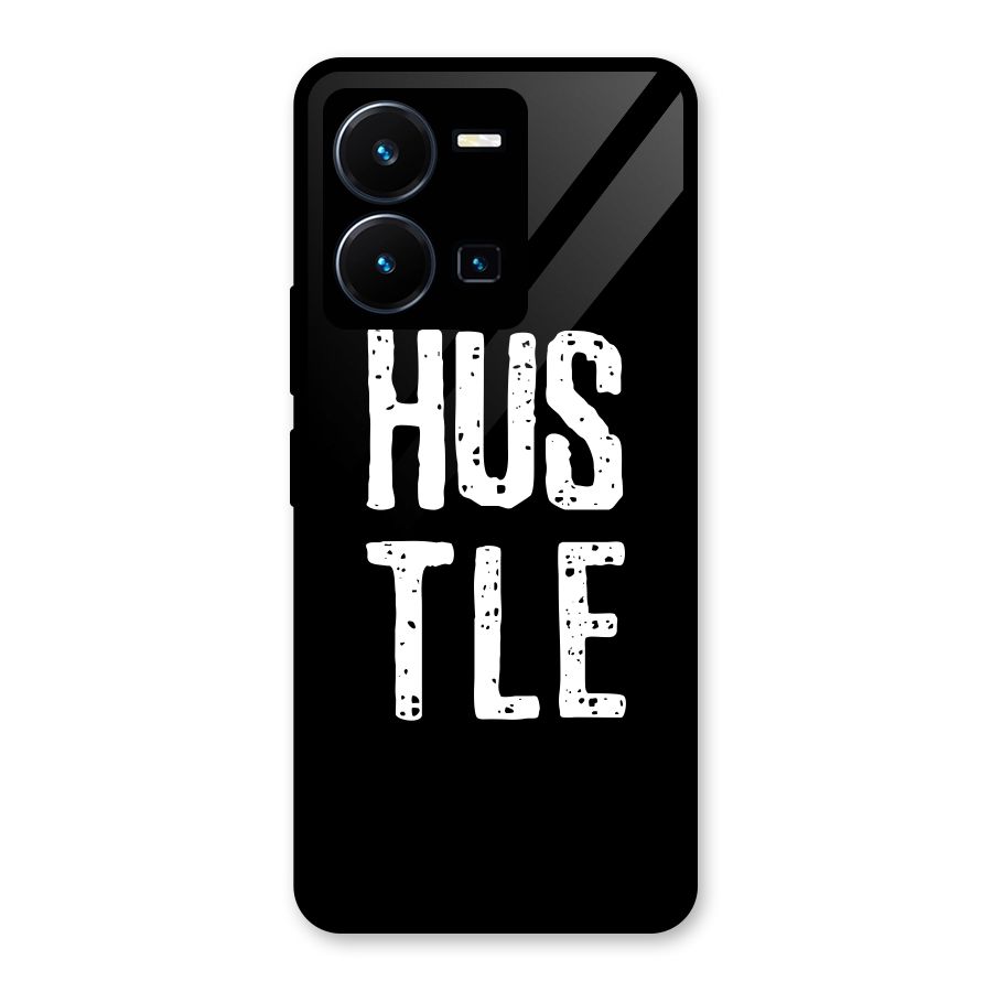 Hustle Glass Back Case for Vivo Y35