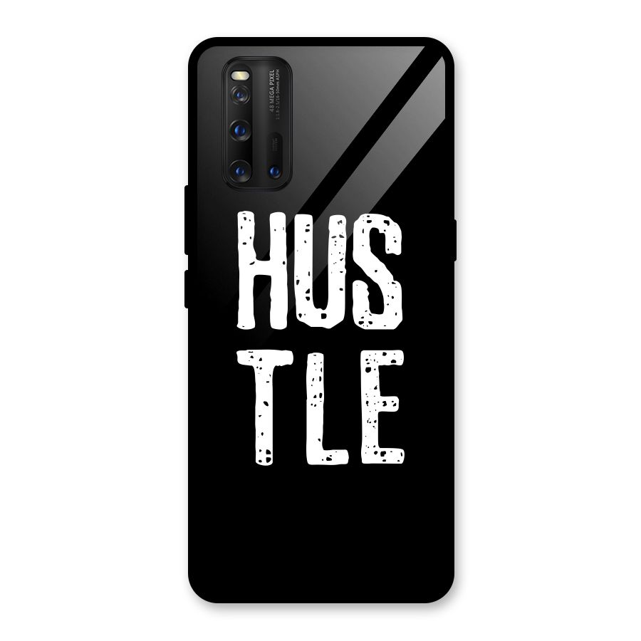 Hustle Glass Back Case for Vivo iQOO 3