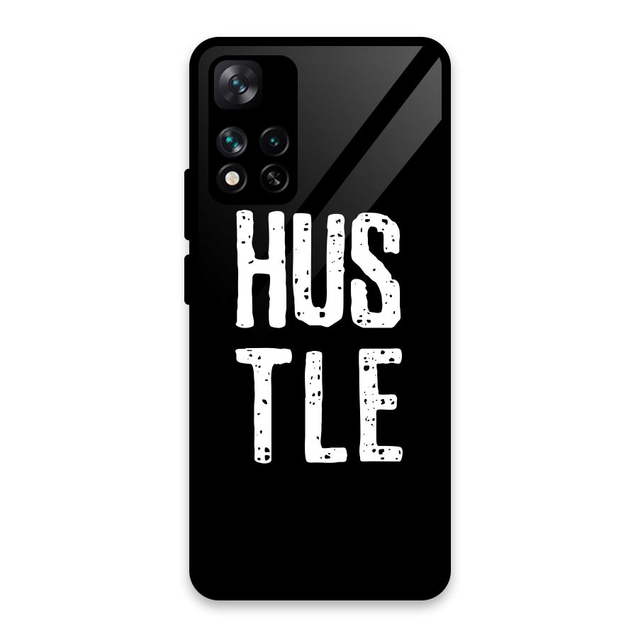 Hustle Glass Back Case for Xiaomi 11i 5G