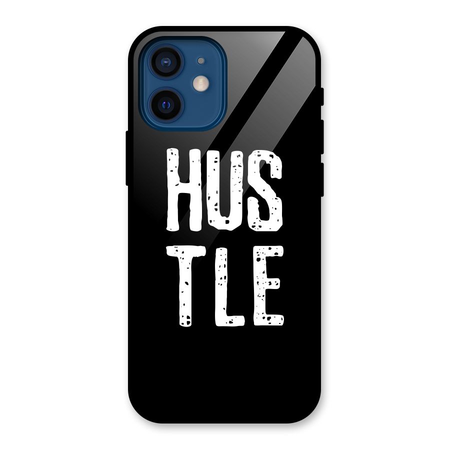 Hustle Glass Back Case for iPhone 12 Mini