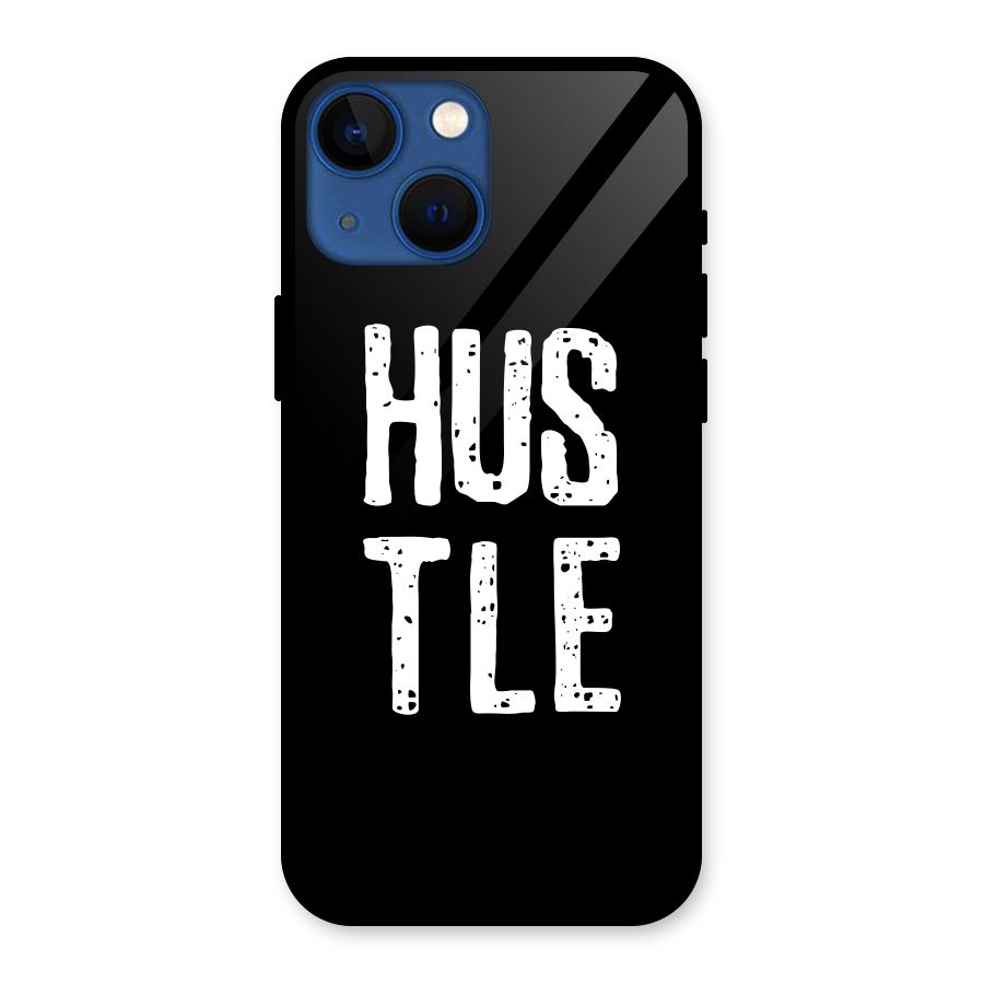 Hustle Glass Back Case for iPhone 13 Mini
