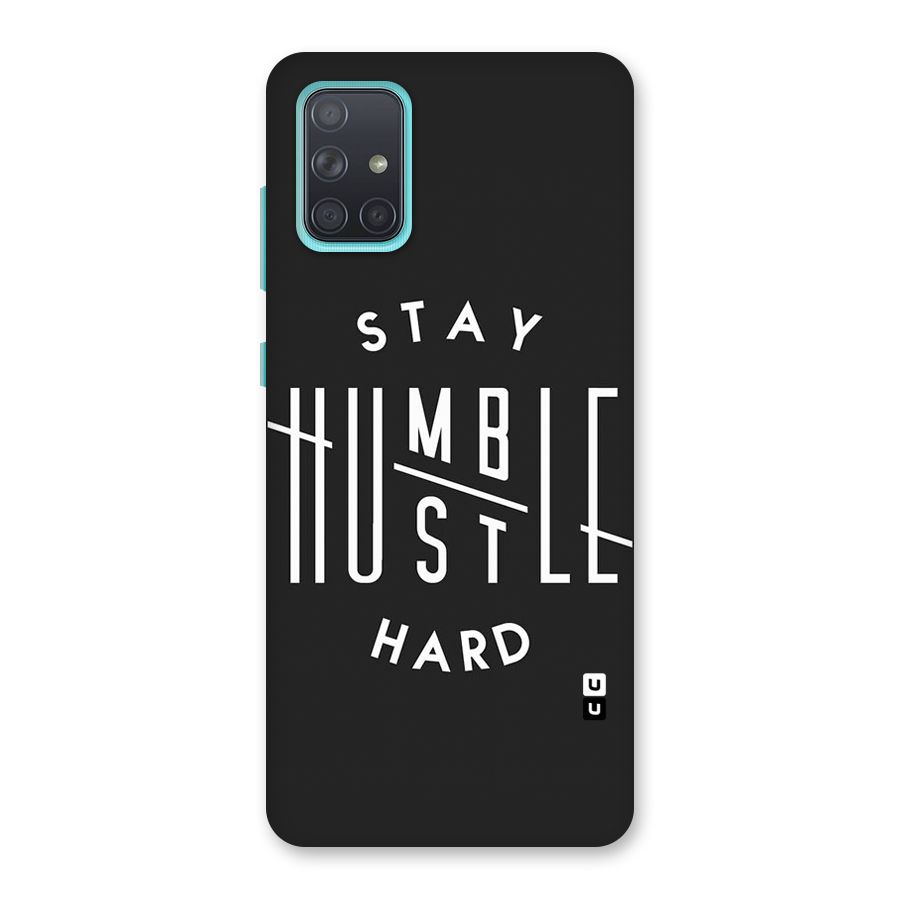 Hustle Hard Back Case for Galaxy A71