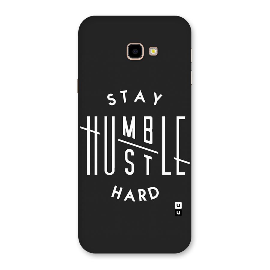 Hustle Hard Back Case for Galaxy J4 Plus