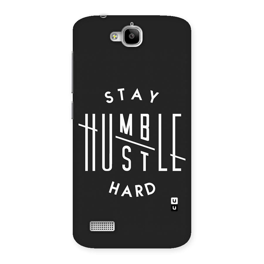 Hustle Hard Back Case for Honor Holly