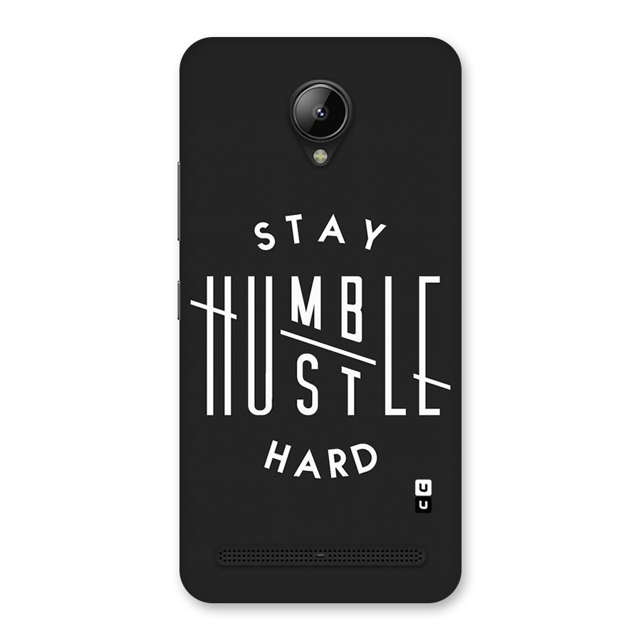 Hustle Hard Back Case for Lenovo C2