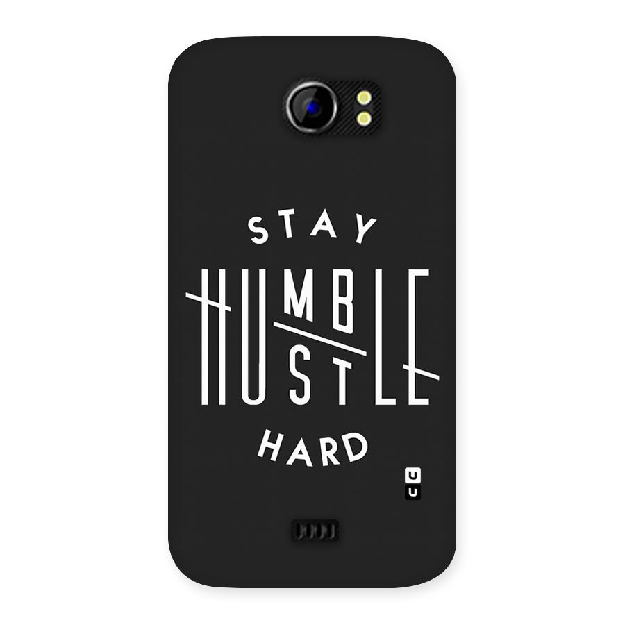 Hustle Hard Back Case for Micromax Canvas 2 A110