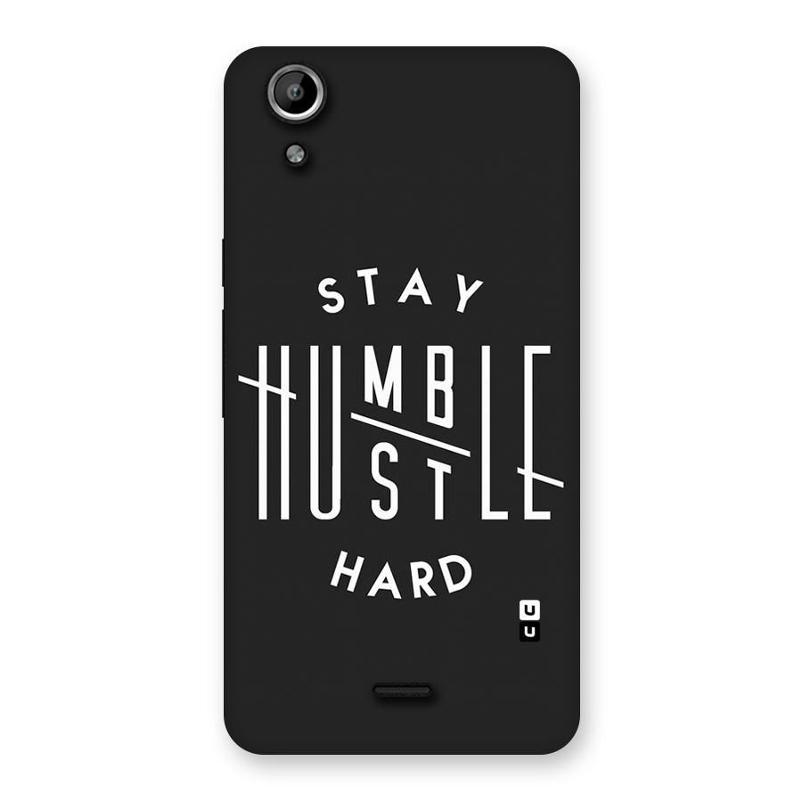 Hustle Hard Back Case for Micromax Canvas Selfie Lens Q345