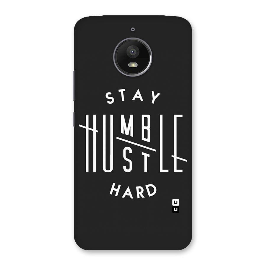 Hustle Hard Back Case for Moto E4 Plus