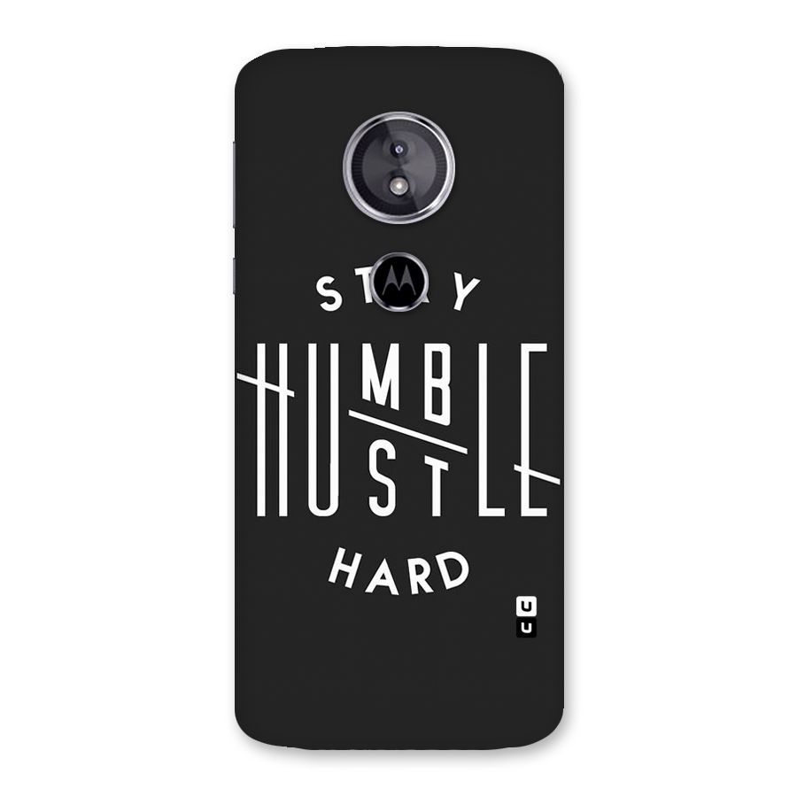 Hustle Hard Back Case for Moto E5