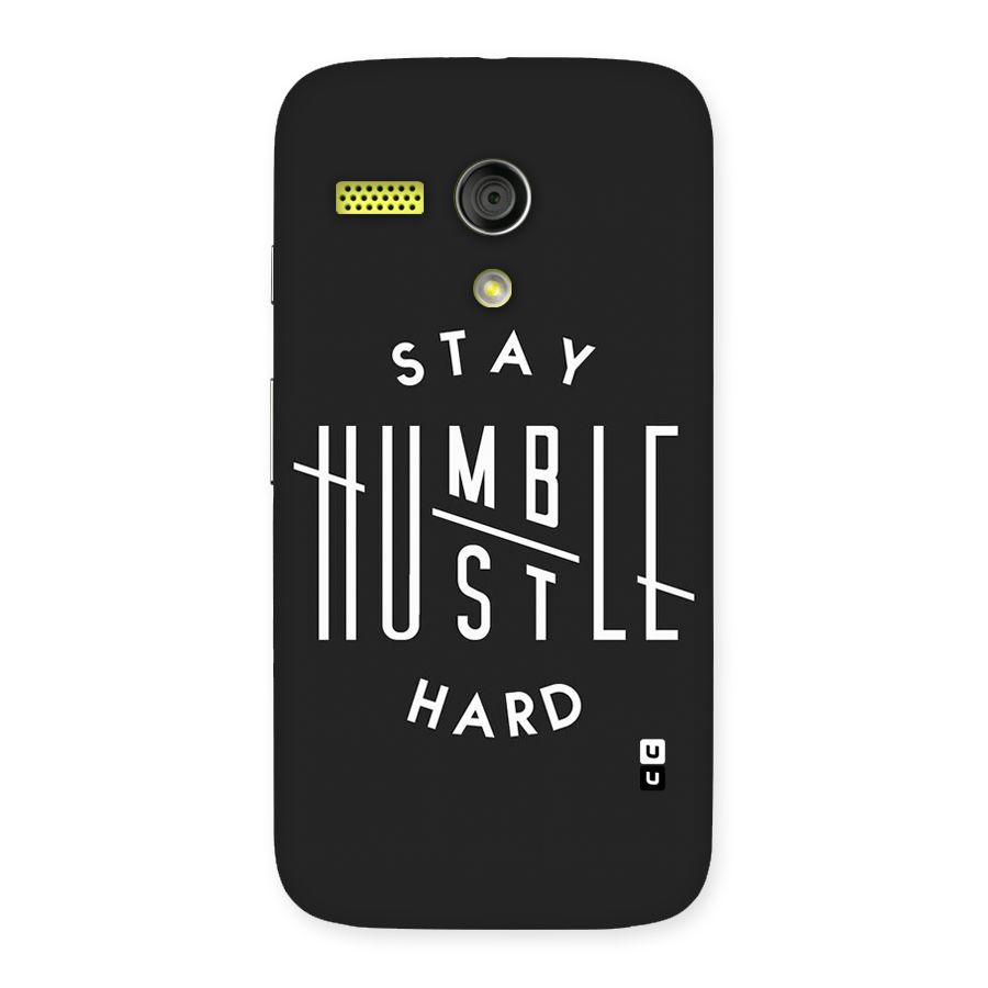Hustle Hard Back Case for Moto G