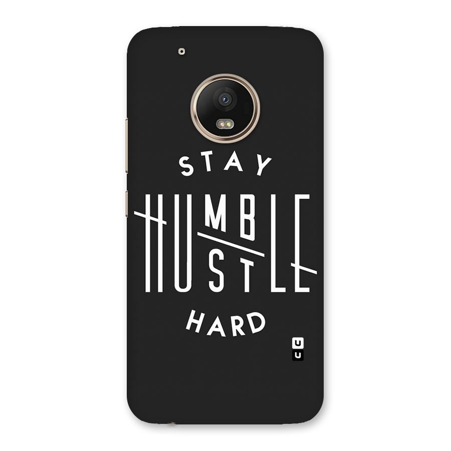 Hustle Hard Back Case for Moto G5 Plus