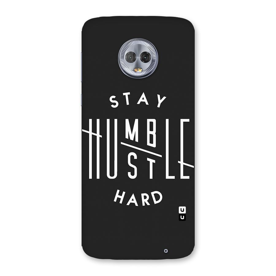 Hustle Hard Back Case for Moto G6 Plus