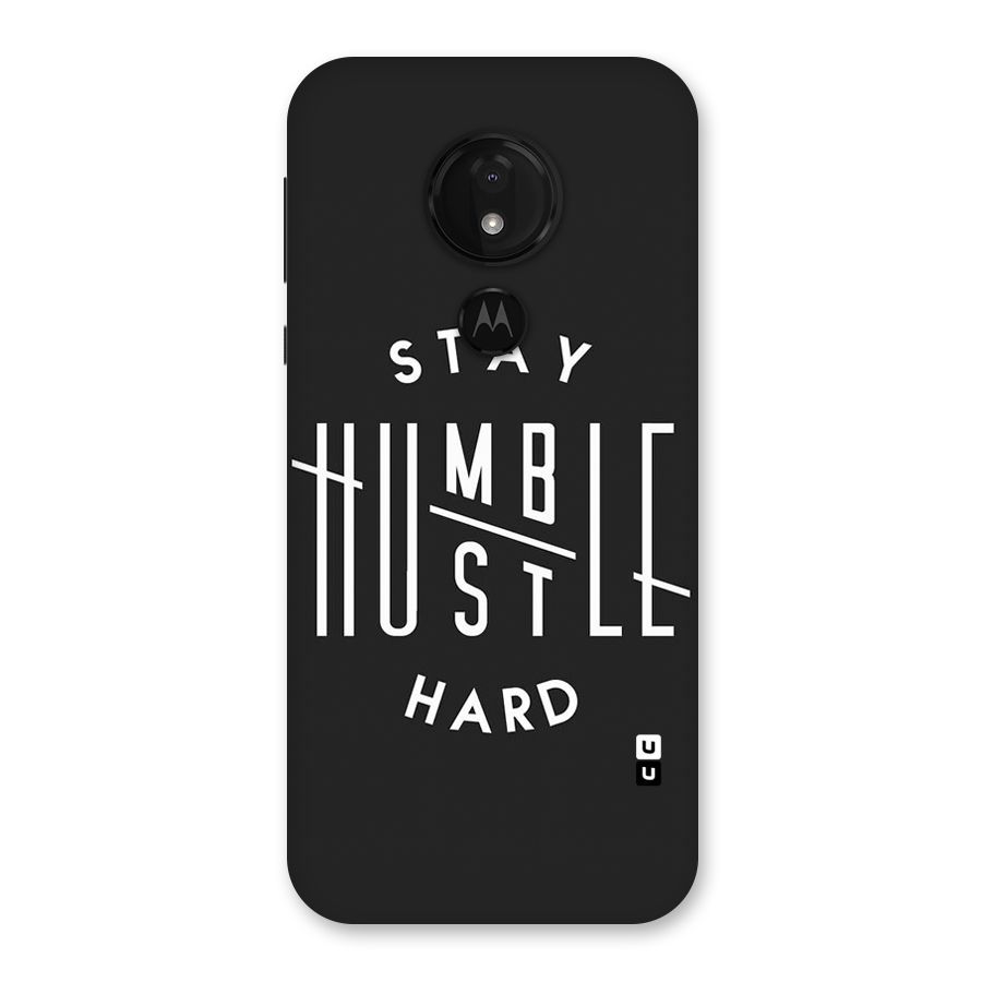 Hustle Hard Back Case for Moto G7 Power