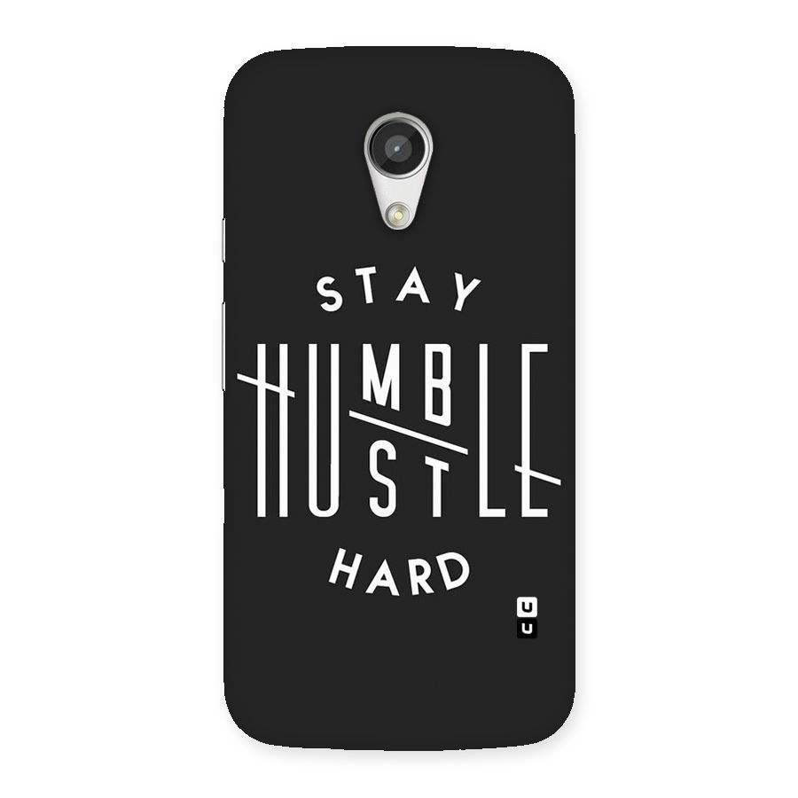 Hustle Hard Back Case for Moto G 2nd Gen