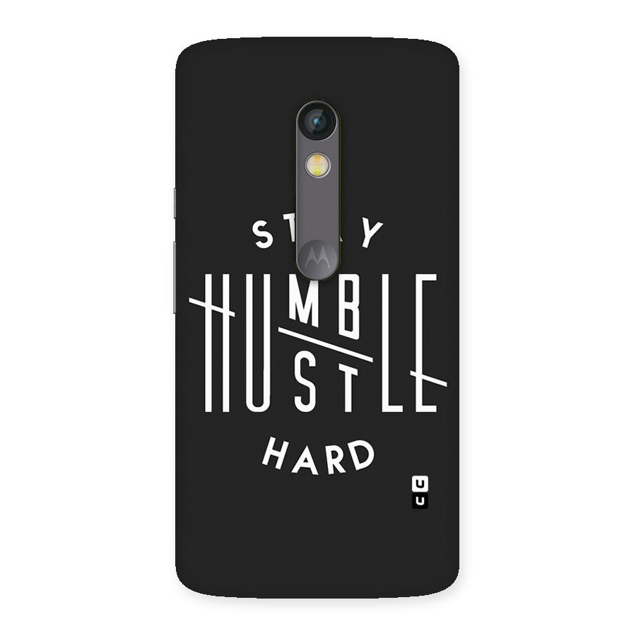 Hustle Hard Back Case for Moto X Play