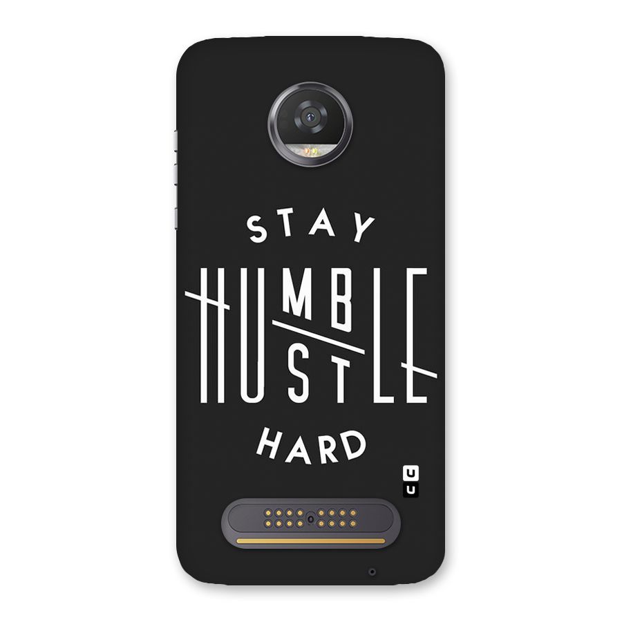 Hustle Hard Back Case for Moto Z2 Play