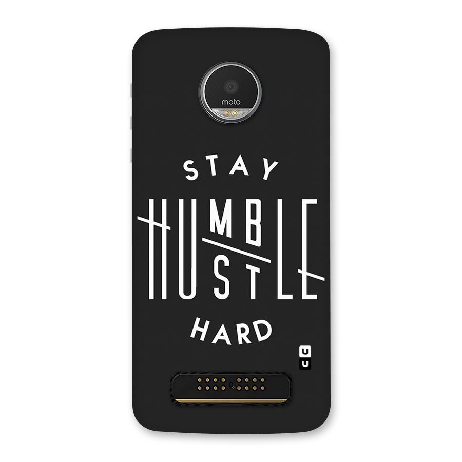 Hustle Hard Back Case for Moto Z Play