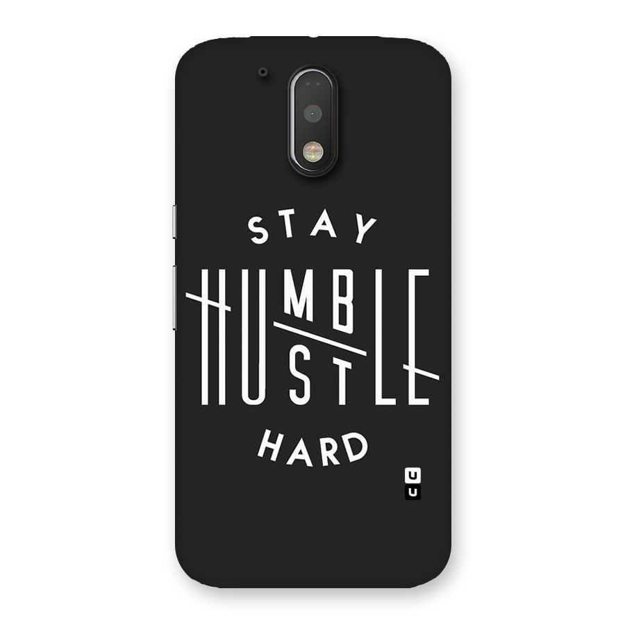 Hustle Hard Back Case for Motorola Moto G4 Plus