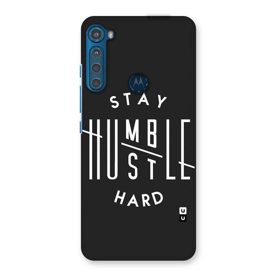 Hustle Hard Back Case for Motorola One Fusion Plus