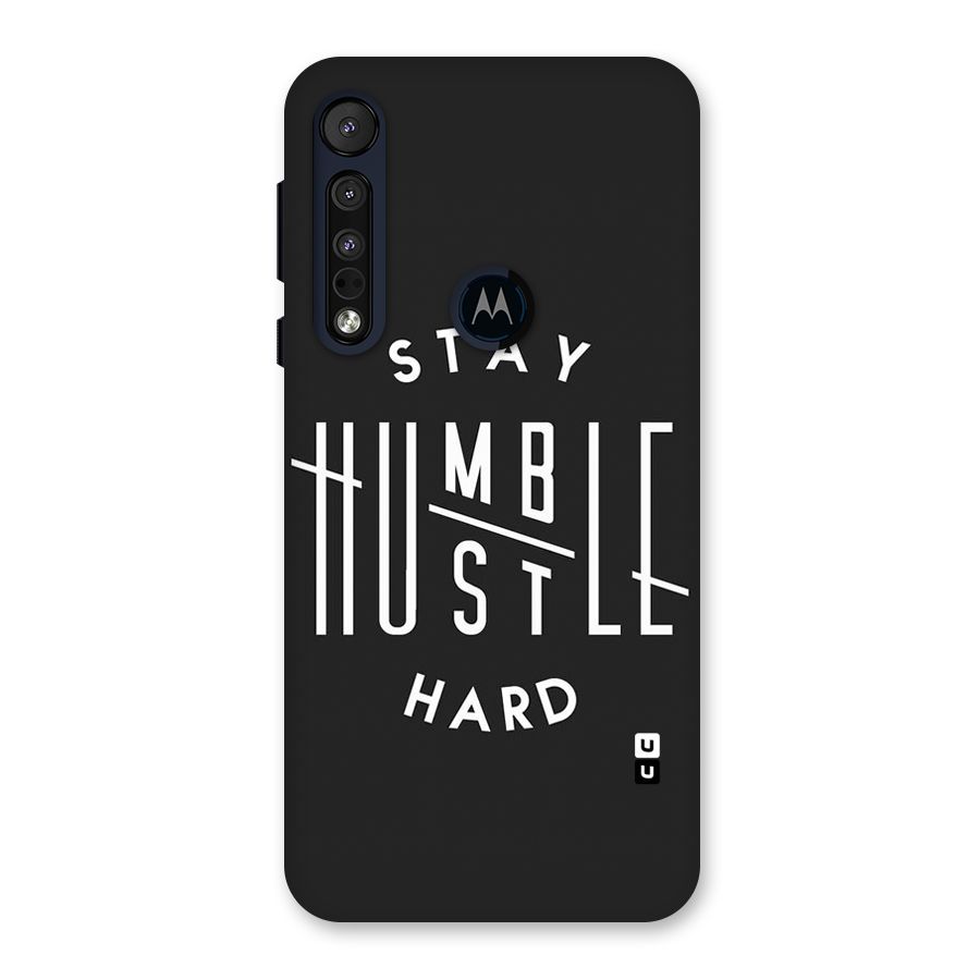 Hustle Hard Back Case for Motorola One Macro