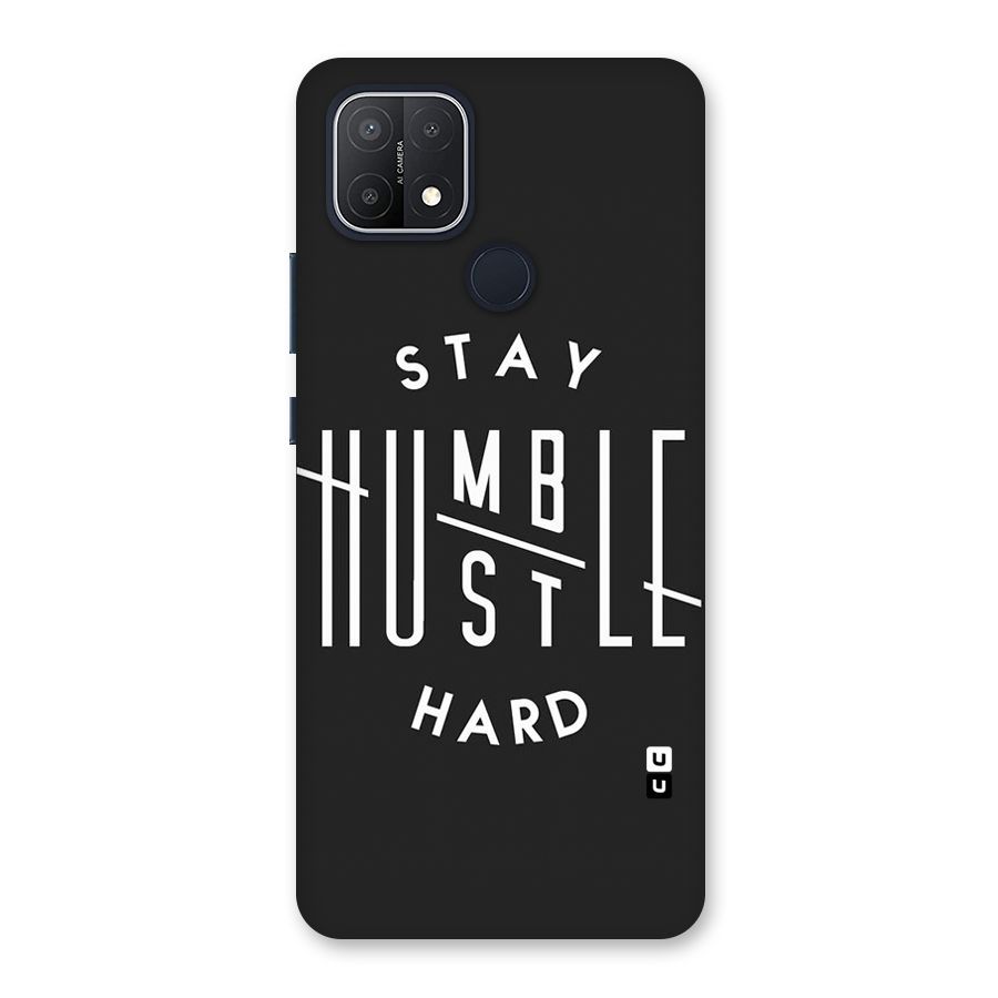 Hustle Hard Back Case for Oppo A15