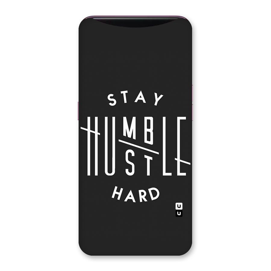 Hustle Hard Back Case for Oppo Find X